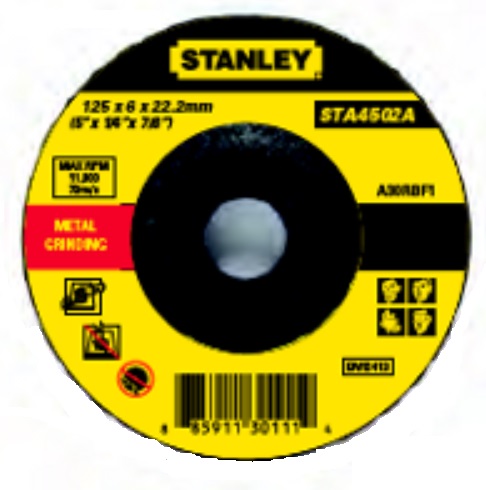 Đá mài hợp kim Stanley STA4502A 125x6x22mm