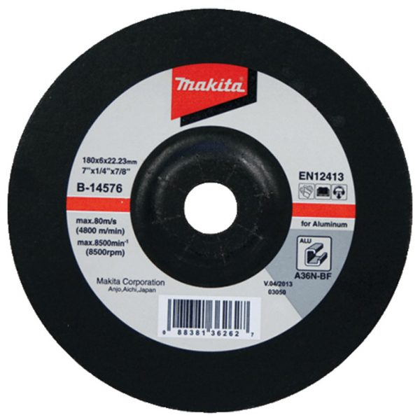 Đá mài nhôm Makita B-14576 180x6x22mm Đá mài nhôm Makita B-14576 180x6x22mm