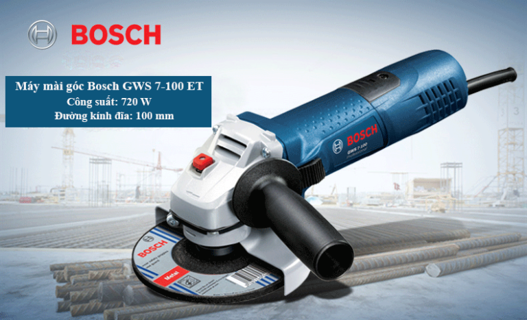 Máy mài góc Bosch GWS 7-100ET 3 Máy mài góc Bosch GWS 7-100ET