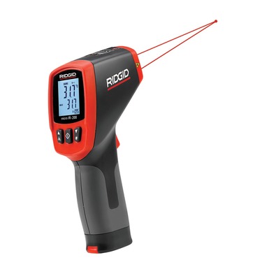 36798 IR200 3-4 Lasers_72dpi Máy đo nhiệt độ Ridgid micro IR-200
