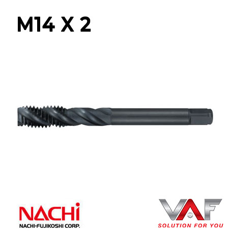 Nachi spiral tap-M14 X 2 Mũi taro xoắn Nachi-M14X2