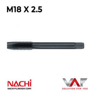 Mũi taro thẳng Nachi-M18X2.5