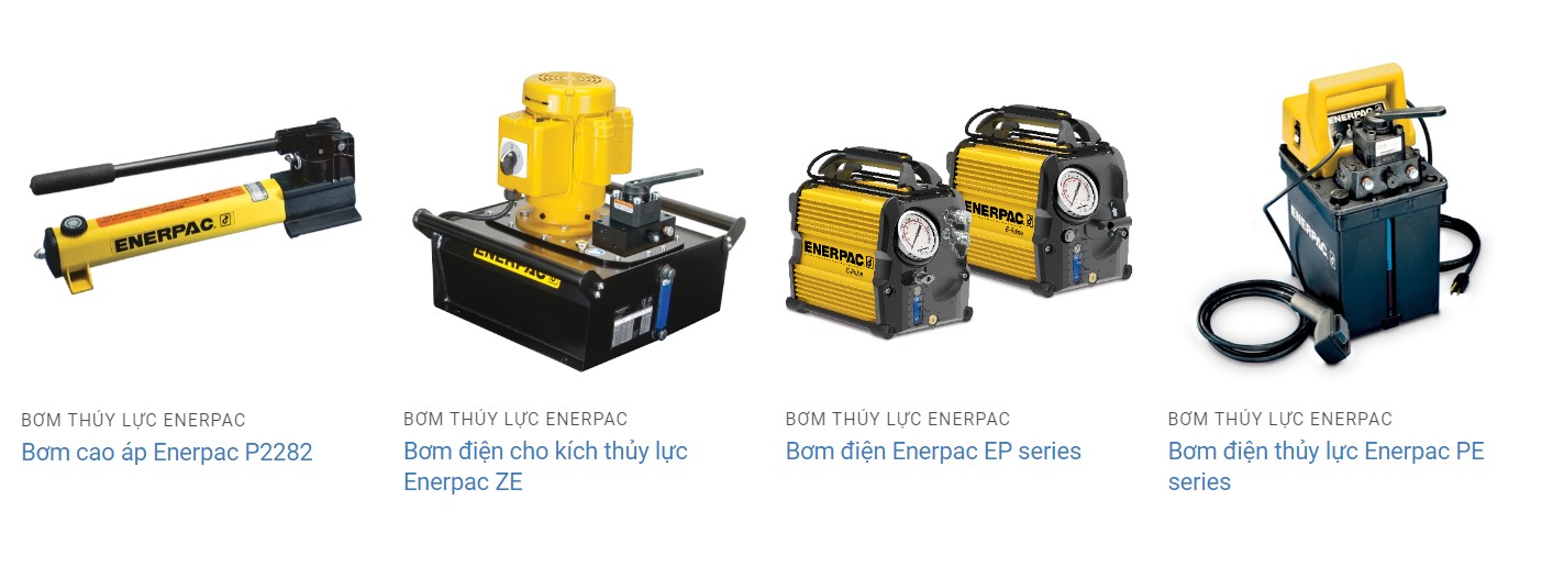 Đại lý phân phối thiết bị thủy lực Enerpac