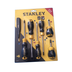 Bộ tua vít dẹp và bake Stanley STMT66679 (7 cây)