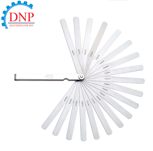 thietbicn.184-306S 184-306S Dưỡng đo độ dày 0,05 - 0,8 mm/10 lá/110mm