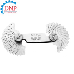 188-151 Bộ dưỡng đo ren 2 hệ 0.4-7mm/4-42TPI (51 lá)