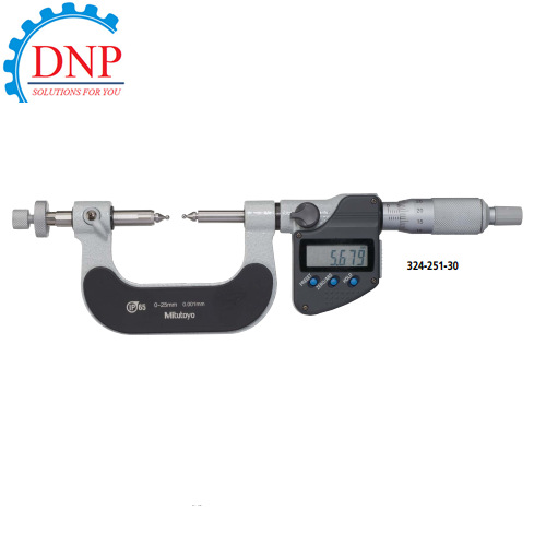 thietbicn.324-251-30 324-251-30 Panme điện tử đầu nhọn (15°) 0-25mm/0.001mm