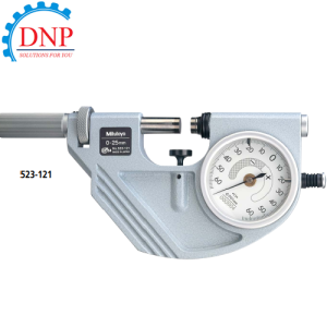 523-121 Panme đồng hồ 0-25mm/0.001mm