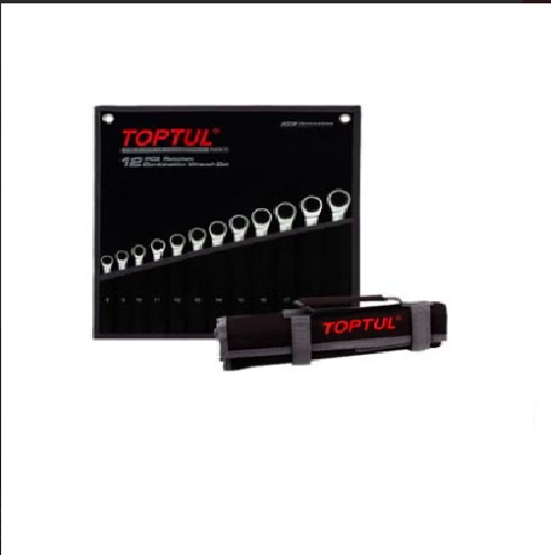 thietbicn.GPAB1202 Bộ cờ lê vòng miệng mờ 12 món Toptul GPAB1202