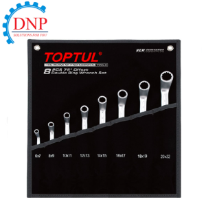 Bộ cờ lê 2 đầu vòng 75 độ 12 món Toptul GPAI1202