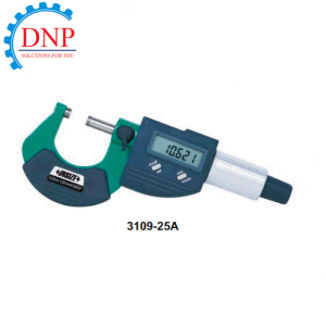 Panme đo ngoài điện tử 0-25mm INSIZE 3109-25A
