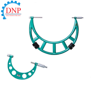 Panme đo ngoài cơ khí đầu đo hoán đổi 400-500mm Insize 3206-500