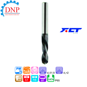 Mũi khoan FCT F1-SD D11 D11 x 47 x 12 x 104 FCT