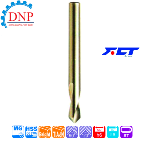 Mũi khoan FCT NC DRILL D12 HSS Co8 D12 x 30 x 102 HSS Co8 FCT