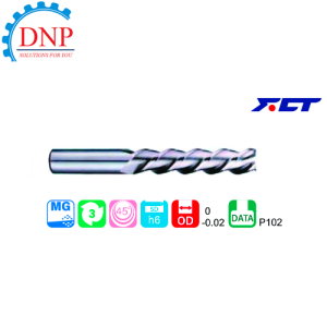 Dao phay ngón FCT GASEL-3 D6 D6 x 25 x 6 x 70 FCT