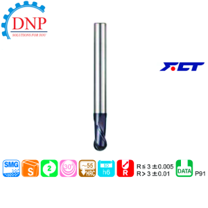 Dao phay ngón FCT GHSB-2 R0.6 R0.6 x 2.6 x 1.2 x 1.15 x 4 x 50 FCT