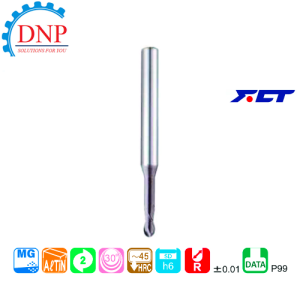 Dao phay ngón FCT GMRB-2 R0.1 R0.1 x 1 x 0.2 x 0.17 x 4 x 45 FCT