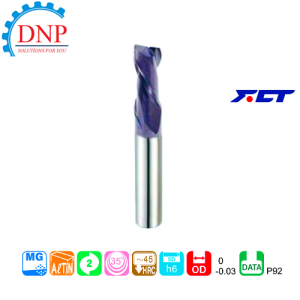 Dao phay ngón FCT GMSE-2 D0.1 D0.1 x 0.2 x 4 x 50 FCT