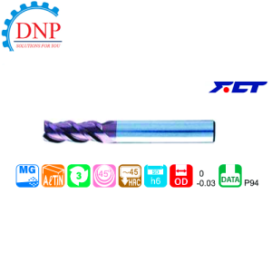 Dao phay ngón FCT GMSE-3 D12 D12 x 32 x 12 x 75 FCT