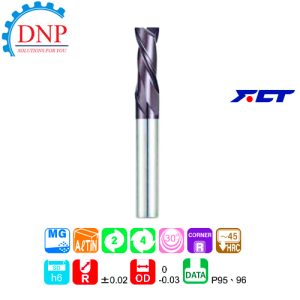 Dao phay ngón FCT GMSR-2 D10 x R1 D10 x R1 x 25 x 10 x 100 FCT