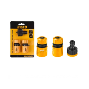 Bộ 3 đầu nối nhanh máy xịt rửa Ingco HHCS03122