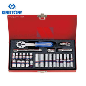 Bộ tuýp 1/4inch Kingtony 2526MR (4-13mm)