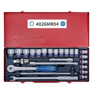 Bộ tuýp 1/2inch Kingtony 4026MR04 (8-32mm)