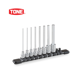 BỘ ĐẦU TUÝP 1/4INCH MŨI LỤC GIÁC TONE HH208L (3-14mm)